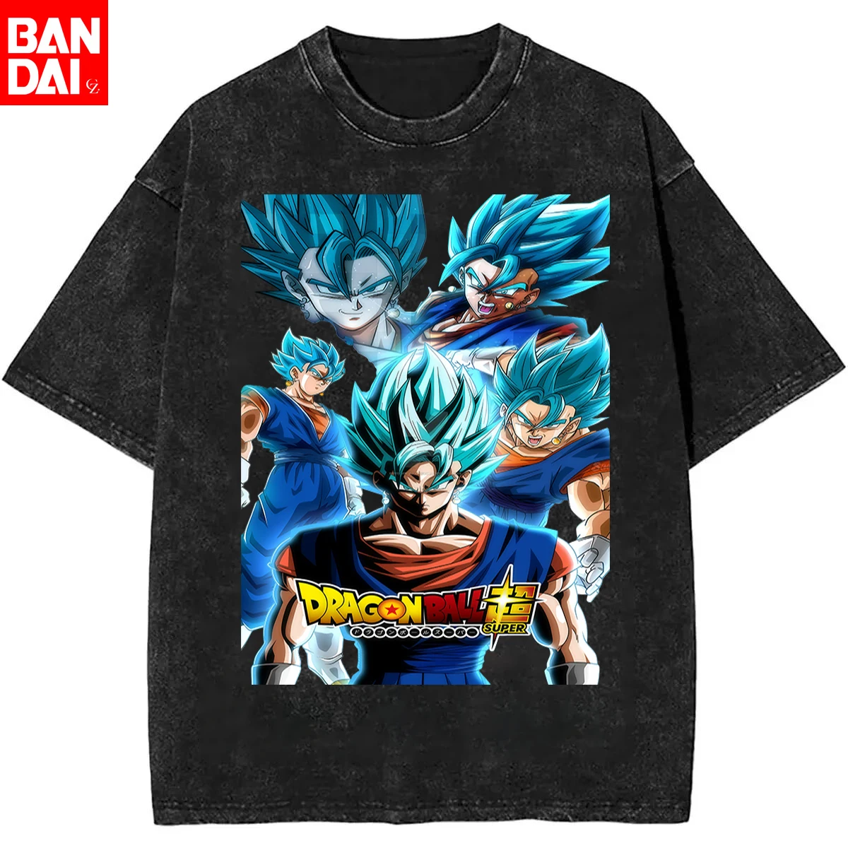 

Новая винтажная футболка Dragon Ball 2026 для мужчин, оверсайз, для спортзала, 100% хлопок, с эффектом потертости, в стиле ретро, уличный стиль, Gohan BEAST