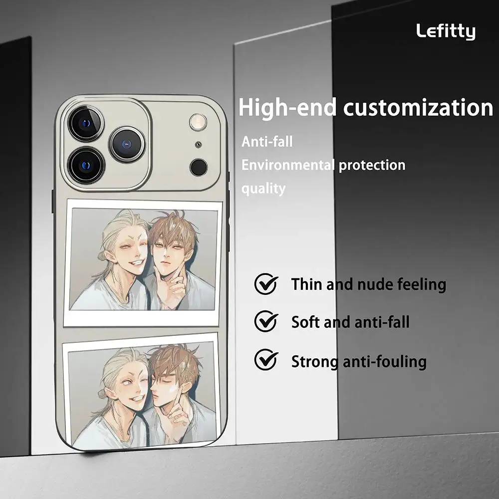 حافظة هاتف كاريكاتير 19 يومًا لهاتف آيفون 17 16 15 14 13 12 11 Pro Xs Max Mini XR X Plus غلاف ناعم أسود بلوري Funda