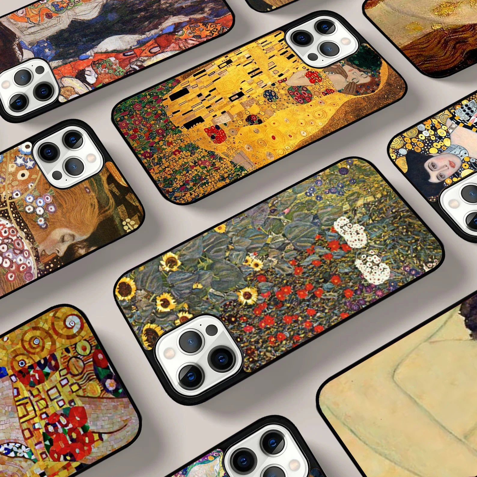 Чехол для телефона Gustav Klimt Kiss Art для iPhone 17, Air 16, 15, 14, 13, 12, 11 Pro Max Plus, чехол-бампер Чехол для телефона Gustav Klimt Kiss Art для iPhone 17, Air 16, 15, 14, 13, 12, 11 Pro Max Plus, чехол-бампер