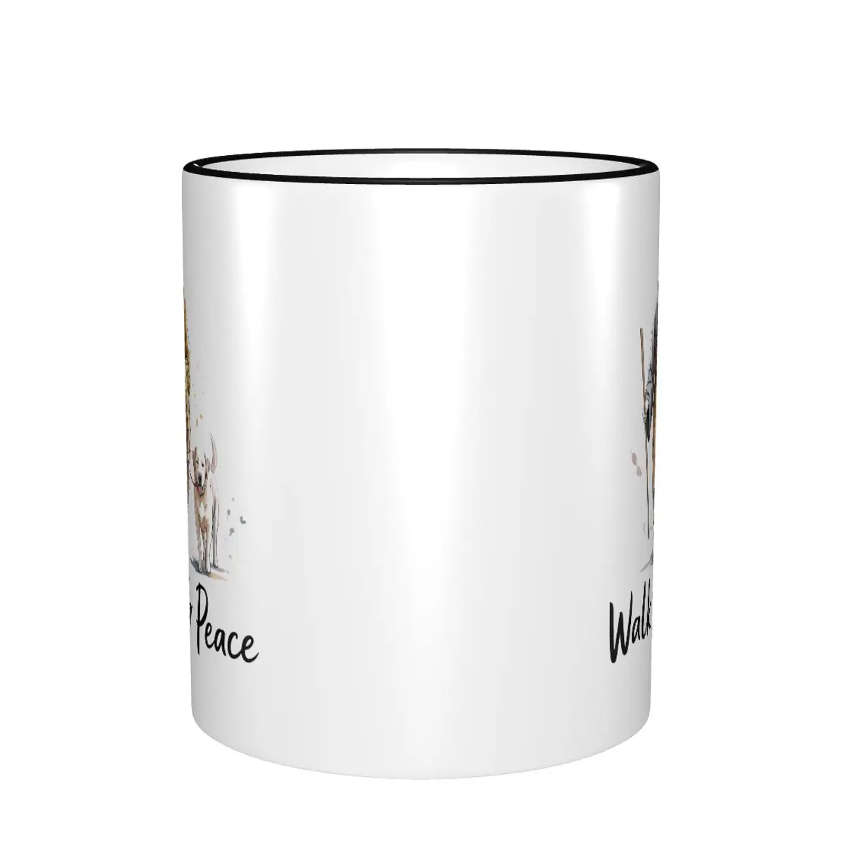 Walk For Peace Coffee Mugs Cute Cup For Bedroom