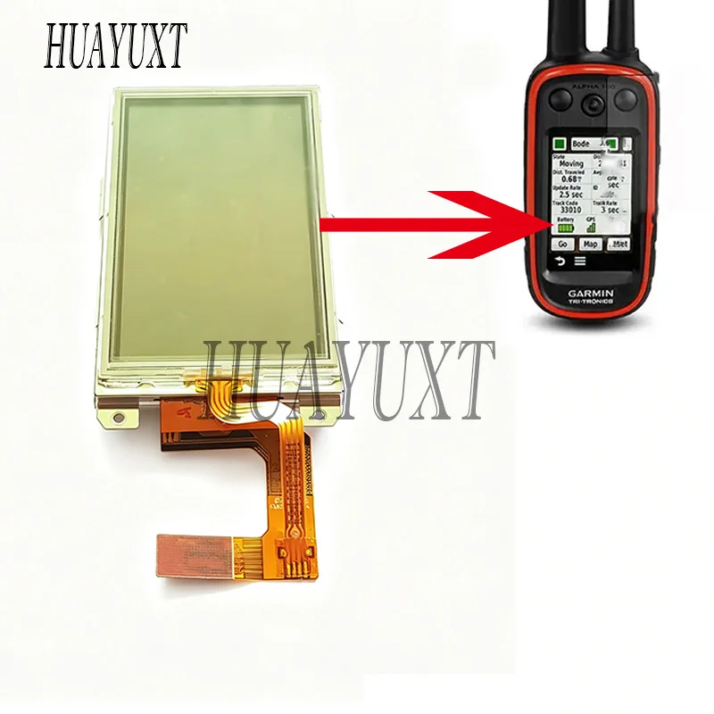 LCD Screen For Garmin Alpha 100, Alpha 100F, Atemos 100 Hound Tracker Handheld GPS LCD Display Screen Panel