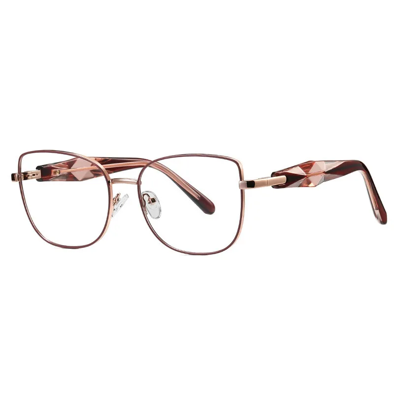 CCspace Women's Grade Glasses Optical Lenses Transparent Eyepieces For Reading Lunettes Myopia Eyeglasses Corrective Glasses