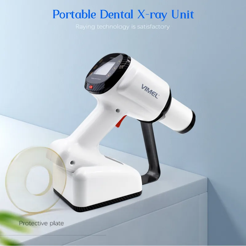 

2025 New Hand Held Dental X-Ray Machines Digital X-Ray Camera Portable X-Ray Unit With Protective plate Work with RVG Sensor