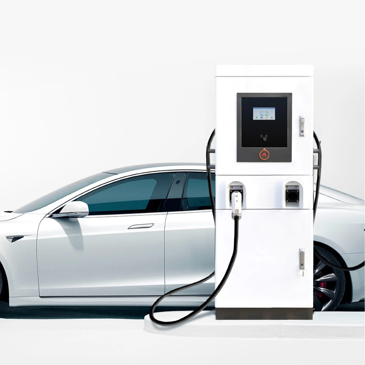 Factory Price Ccs2 Dc Charge Ev Charger Level 160kw 120kw Dc Fast Charging Station for New Energy Electric Vehicle OCPP