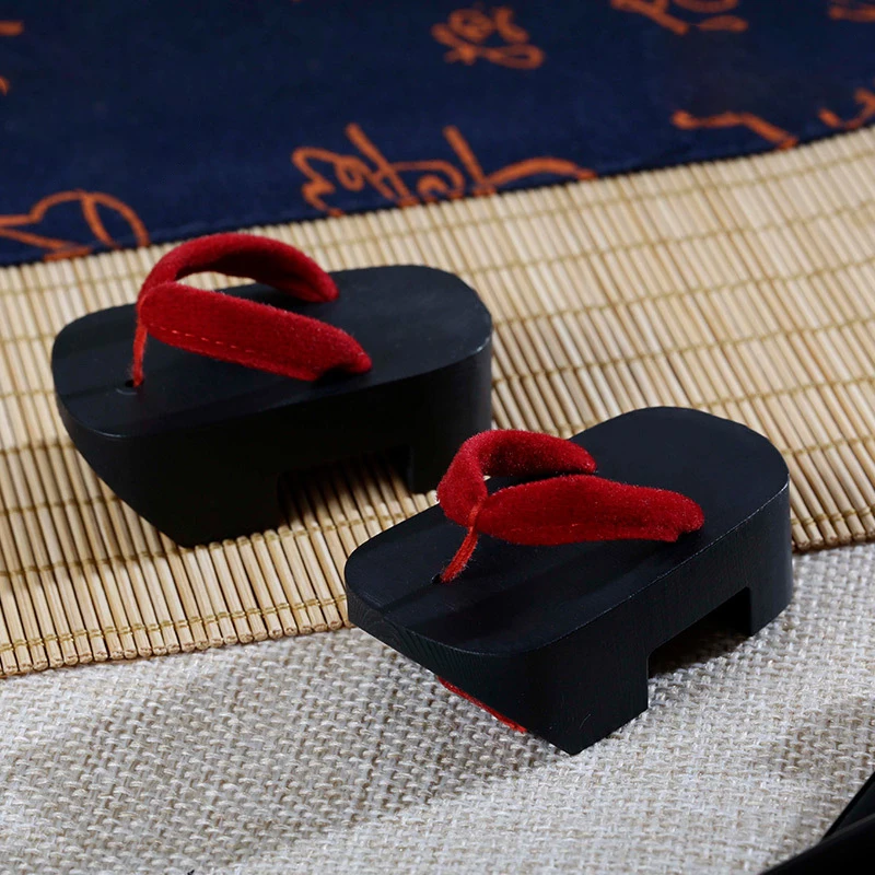 1/4 Bjd Dollfie Shoes Handmade 6cm * 3.2cm * 1.9cm Japanese Slippers Sandals Suitable For Dollfie Dream Mid Dk Dollmore Luts