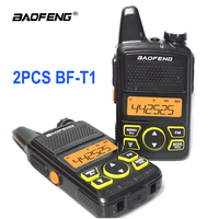 1/2pcs Portable Profesional BFT1 Radio Stations Transceiver Mini Walkie Talkie Baofeng BFT1 Ham Comunicador Two Way Radios