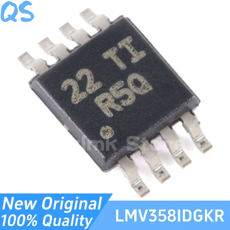 

New Original LMV358IDGKR R5Q R5* VSSOP-8 Dual low voltage operational amplifier chip