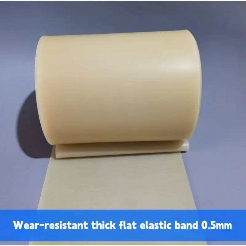 0.5mm High-Elasticity Latex Flat Rubber Band Durable Replacement Elastic Strap Slingshot Outdoor Practice Training Accessory