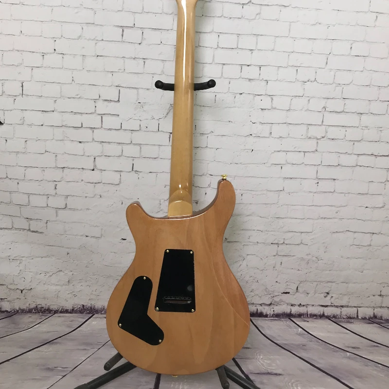 PSRT Electric Guitar Maple Neck Balanced Full Transparent Luxurious Natural Wood Texture Pearl Bird Inlay Gift New 2026