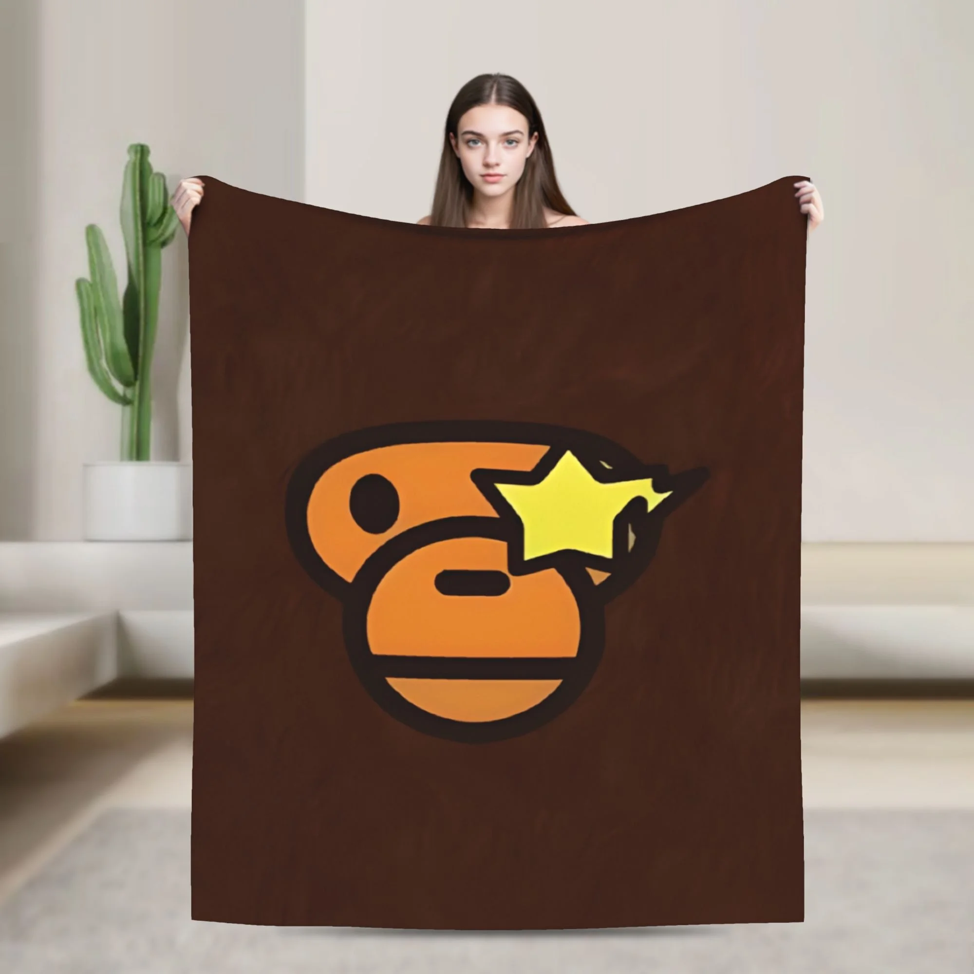 Dirt Bike Motocross Silhouette Soft Flannel Throw Blanket Warm Cozy Sofa Rider Sports Fans Home Decor Gift Blanket
