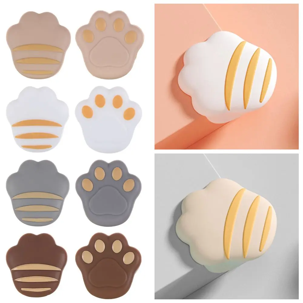 Cat Paw Edge Anticollision Guards Soft Silicone Baby Safe Corner Protector Table Desk Corner Guard For Baby Security Protection