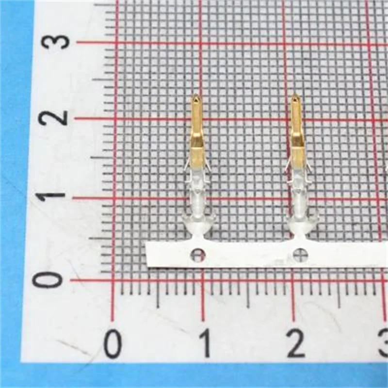 5Pcs/Lot  39-00-0219   MOLEX connector Mini-Fit Male Crimp Terminal, Phosphor Bronze, Gold (Au), 18-24 AWG, Reel