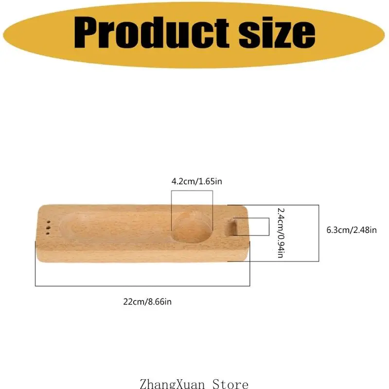 Duftendes Holztablett mit rechteckiger Basis für die Präsentation Innenbereich 3XUF – Detail 6