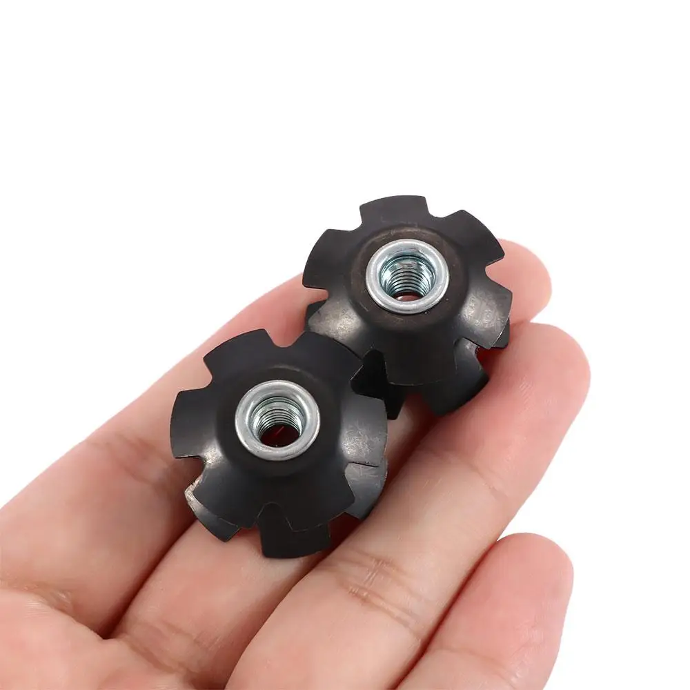 

MTB 28.6mm Bicycle Front Fork Cores Steer tubes Ahead Fastening Bolts Bike Headset Star Nuts Fangled Nut Front Fork Mount Core
