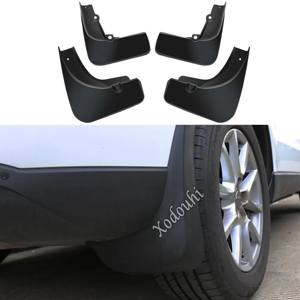 

Top Quality Car Cover Plastic Fender Soft Mudguard Protection Flap Splash Mud Guard Frame 4PCs For Hyundai Tucson 2013 2014