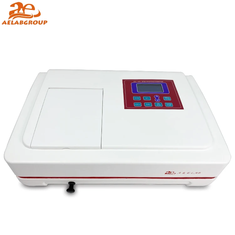

AELAB ISO CE Laboratory Single Beam UV VIS Deuterium & Halogen Lamp Spectrophotometer Spectrometer Price