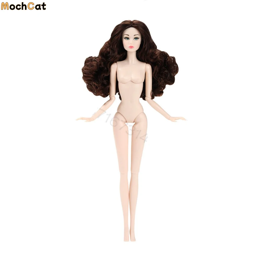 

Fashion French Romance Supermodel Nude Doll Multi-skin Dress Up 1/6 Doll Model 32cm Movable Action Figure Body DIY Toys