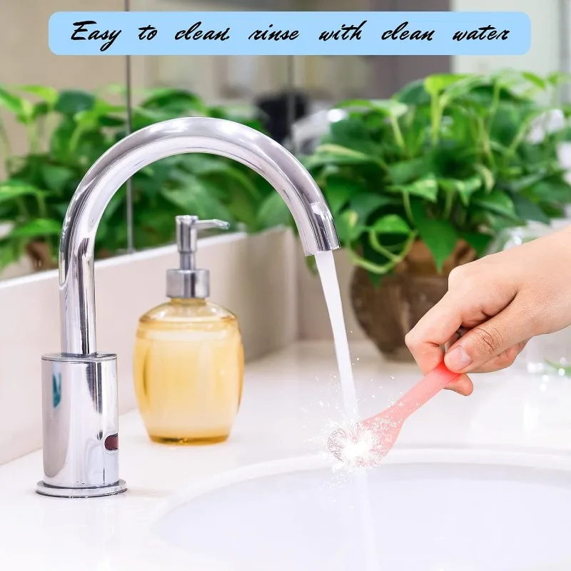 Espátula cosmética desechable, herramientas de maquillaje de plástico, cuchara, máscara, crema Facial, cuchara para bricolaje y muestreo (Color aleatorio), 10 Uds.