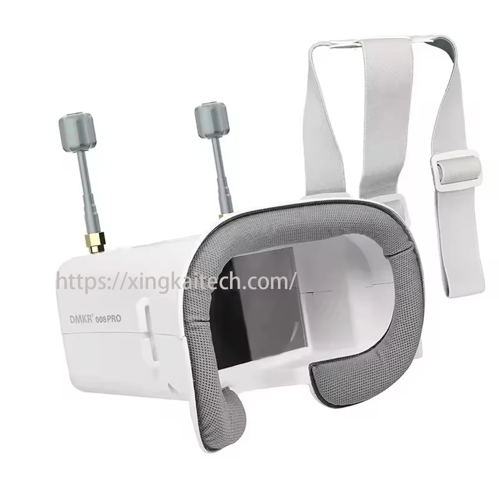 

FPV Goggle 5.8G 40ch Receiver 008D PRO with 3.7V/2000mAh Battery 4.3 inch LCD Monitor 16:9 for FPV Racing Drone Micro FPV Goggle