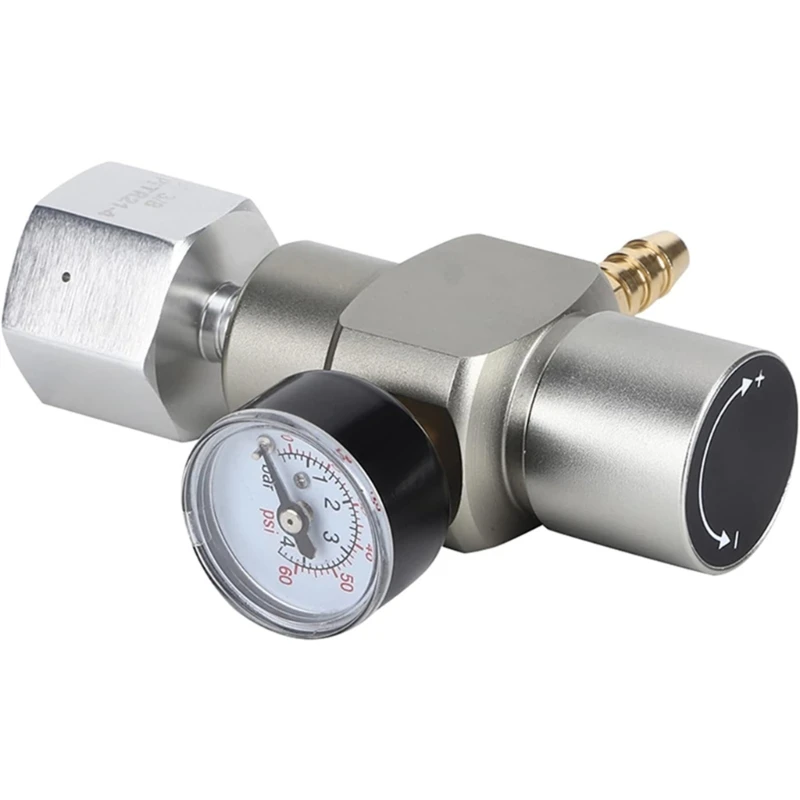 Compact Regulator Pressure Gauge with 3/8