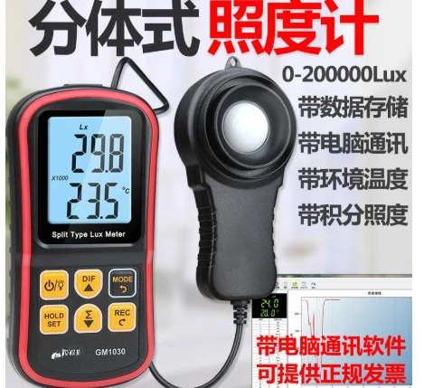 

Digital Illuminance Meter ( Can Be Used as Illuminance Meter, Light Meter, Lumen Light Measurement Brightness Meter)