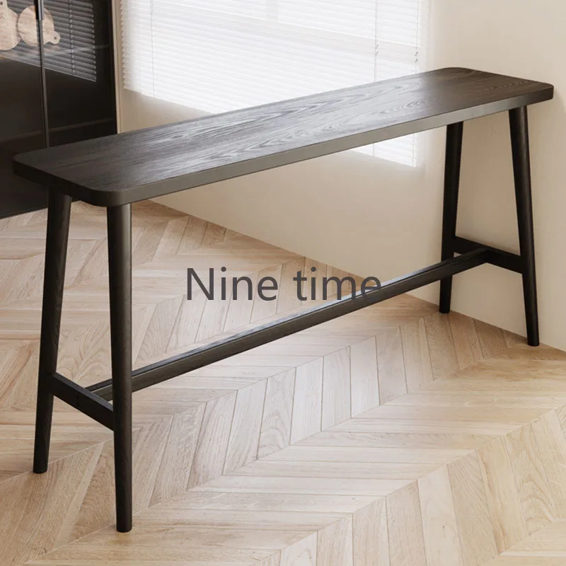 

Wooden Midcentury Bar Tables Countertop Dining Wall Long Bar Counter Tablesindustrial Party Muebles De Cocina Home Furniture