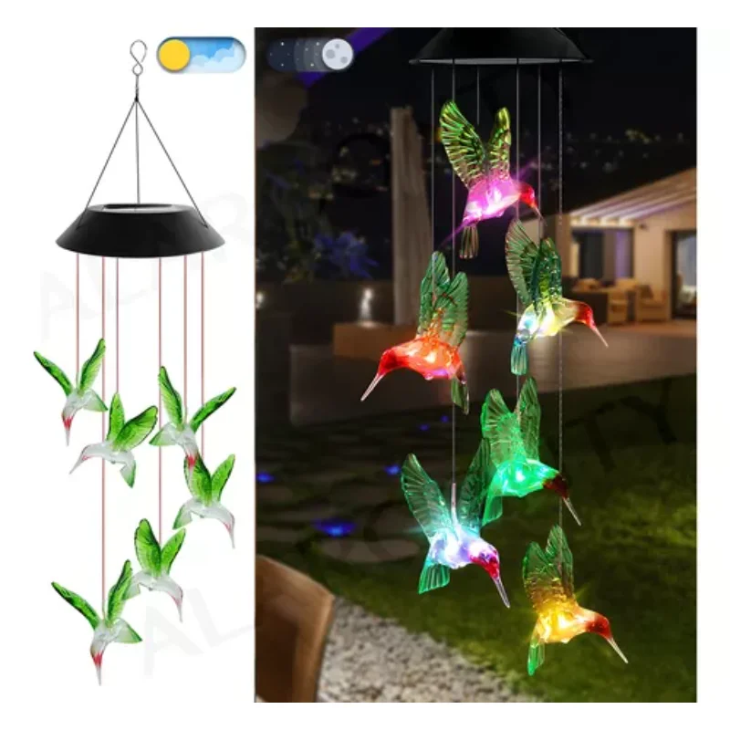 Decorative Lamp Hummingbird Lamp Wind Box  Lamp