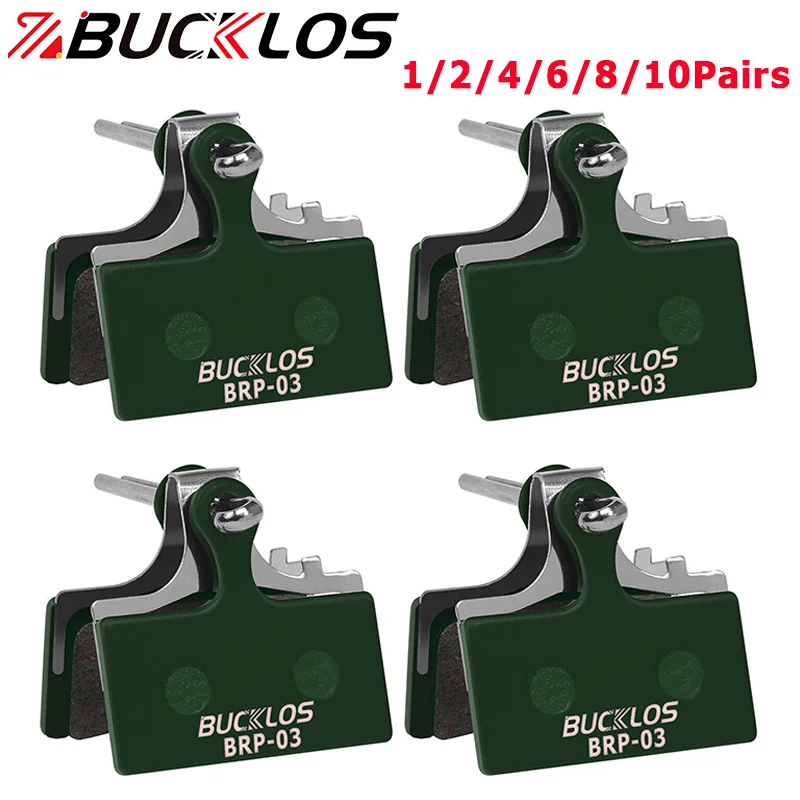 BUCKLOS Ceramic Brake Pad Bicycle MTB for Shimano G01S G03C Disc Brake Pad for BR-M9000 M8000 M985 M785 M7000 Hydraulic Brake