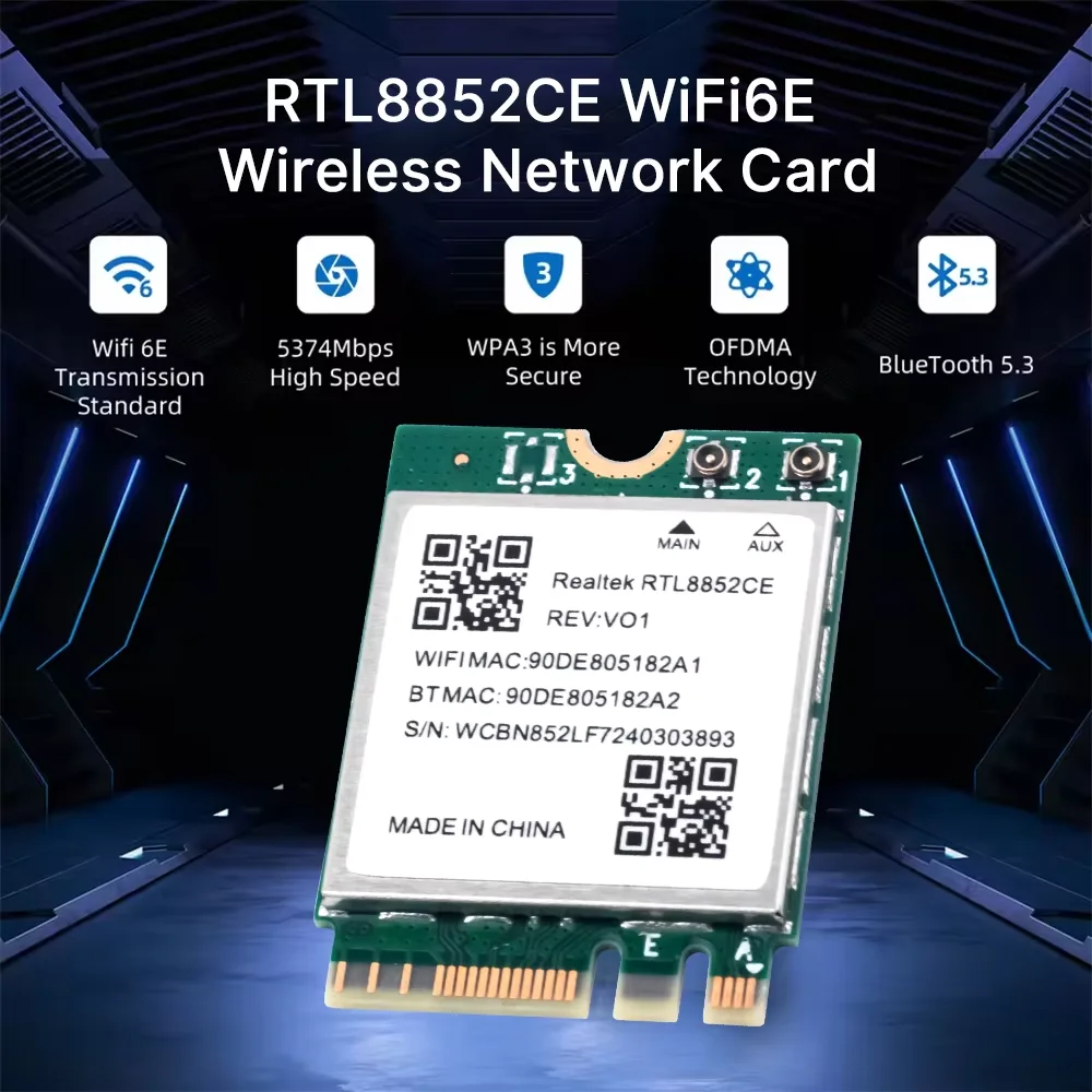 Adaptateur WiFi 6E RTL8852CE 5 - Pc Gaming On Sale avis et prix