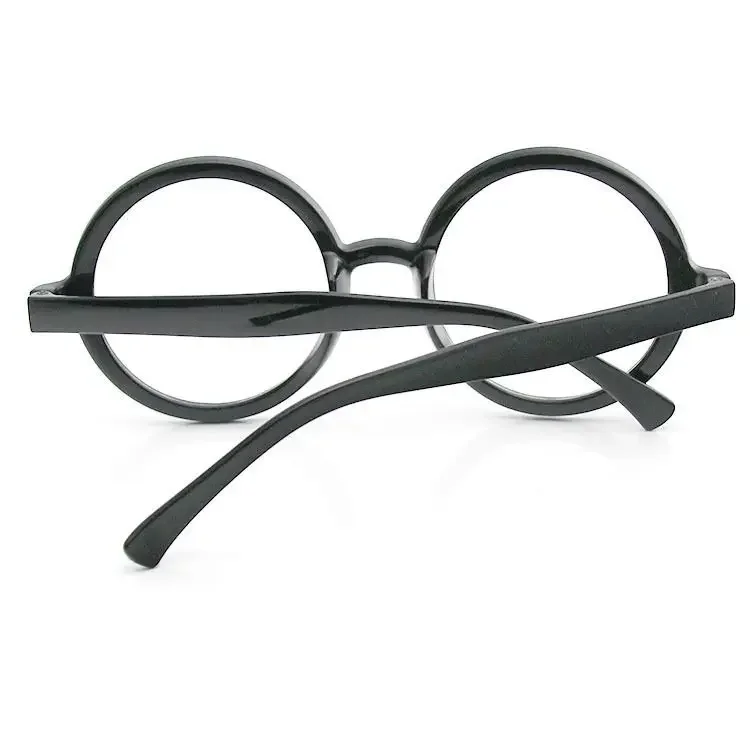 Harries Glasses Cosplay Accessories Anime Potters Frame Round Metal Flat Retro Art Glasses Adult Boy Clothing Props Gifts