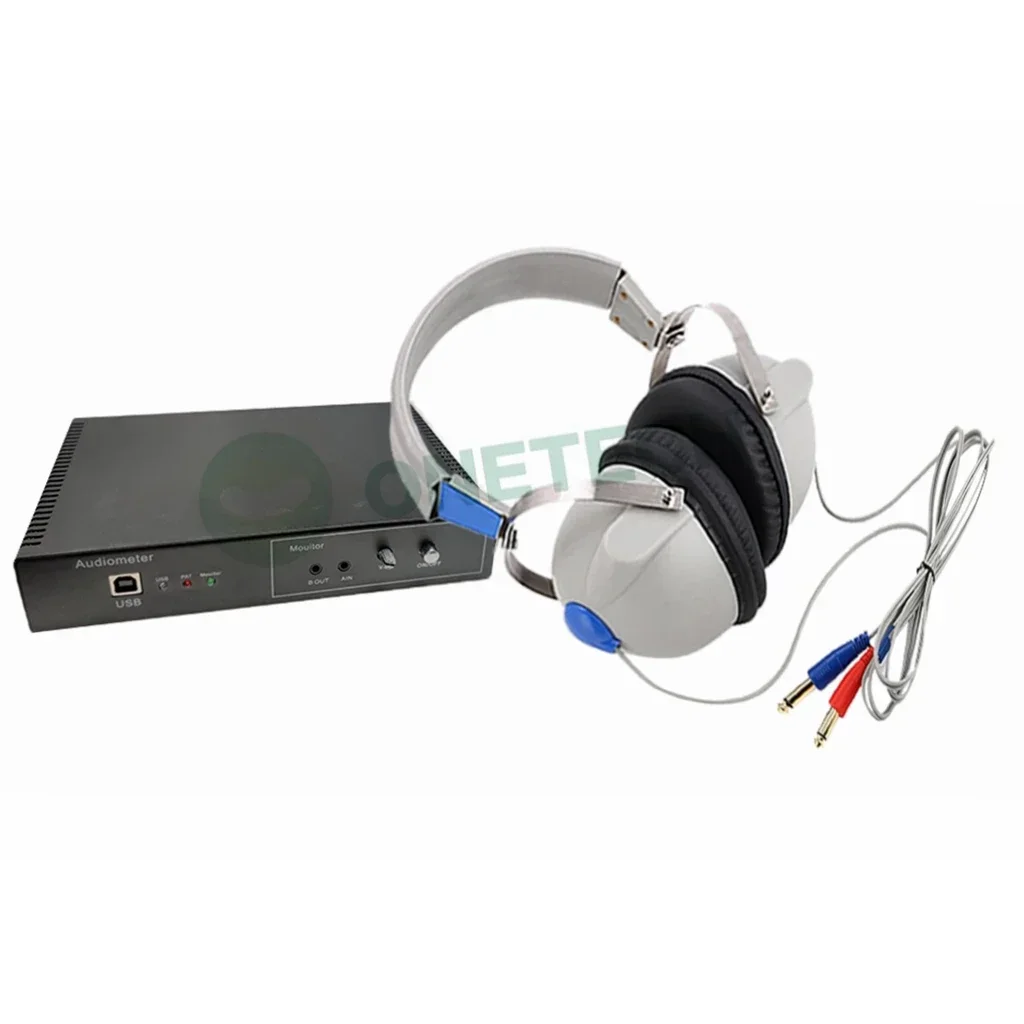 AD-20 Professional Air And Bone Conduction Hearing Testing Clinical Portable Diagnostic Audiometer