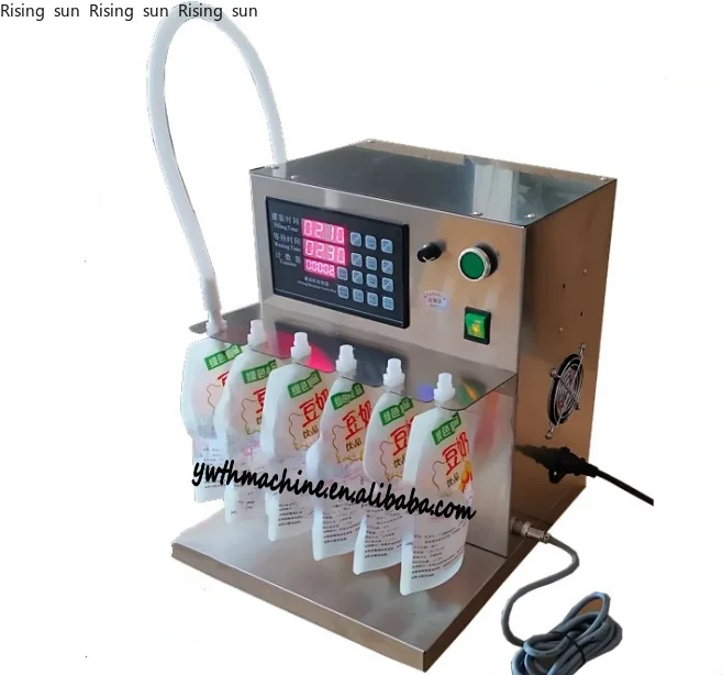 

Food Grade Peristaltic Pump Machine Viscous Yogurt & Soybean Milk Pouch Filling Equipment