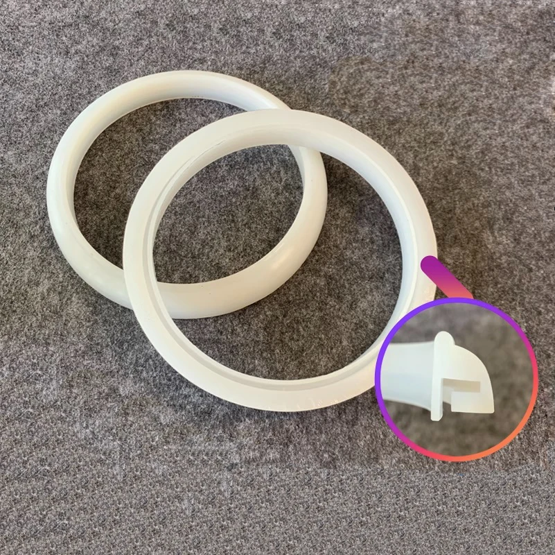 DN 150 200 250 300 350 400 700 Food Grade Hygienic Silicone Manhole Seal Washer/Flanged Ring Fermenter