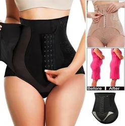 New Women Firm Tummy Control with Hook Butt Lifter Shapewear Panties High Waist Trainer Body Shaper Shorts Female Slimming