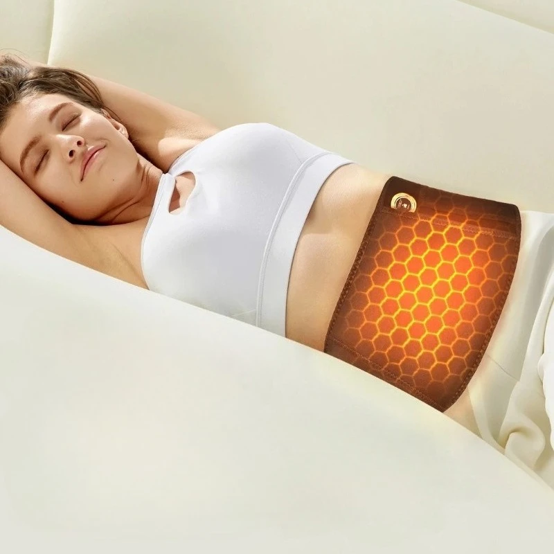 

Heated Uterine Belt 3 Heating Modes USB Powered Women's Period Care Hot Compress Menstrual Pain Relief For Abdomen Waist Hand