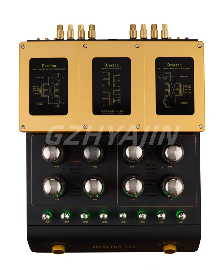 أحدث 1:1 استنساخ MC150 ماكينتوش قوة فائقة القناة الصفراوية hifi عالية الدقة القناة الصفراوية مكبر كهربائي 150 واط * 2 قابل للضغط ATC ، 18 ~ 25 كيلو هرتز