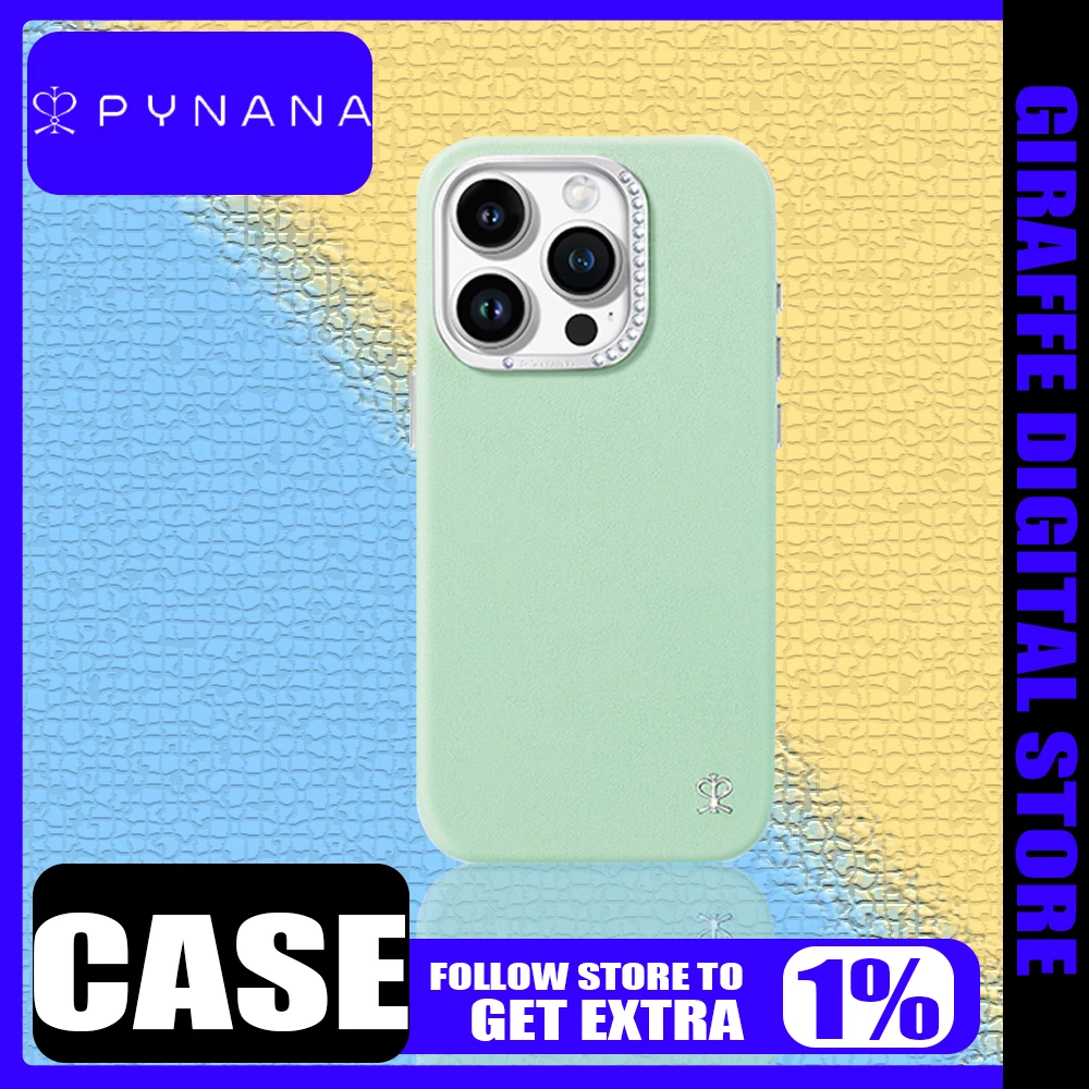 PYNANA Creative Case Cover iPhone15ProMax Case Magsafe Magnetic Wireless Charging iPhone14Pro Cover Custom Anti-drop Colorful