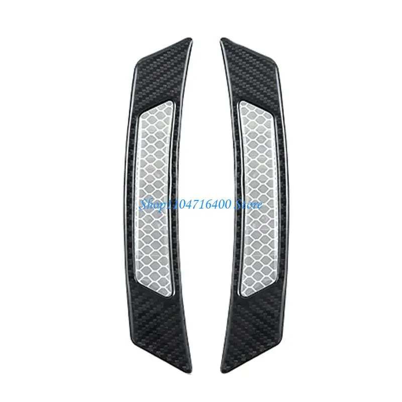 

y1gd Car Body Decoration Decal Sticker Motorcycle Reflective Carbon Fiber Multicolor