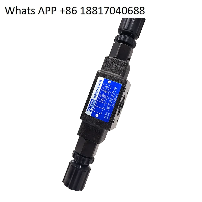 

7OCEAN stacked one-way throttle valve MTC-02-W-0/O 10 stacked valve