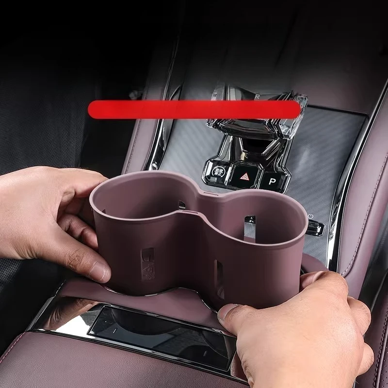 

Для Denza Z9GT 2025 2026: Силиконовый противоскользящий коврик-подстаканник для автомобиля, пылезащитный коврик для хранения