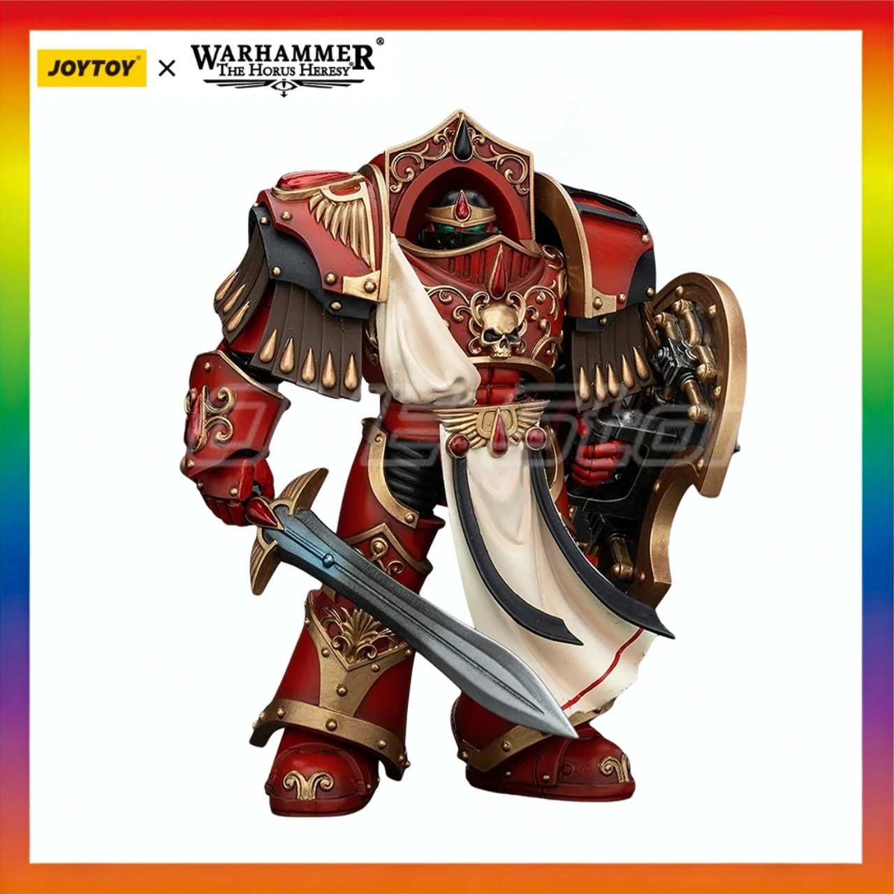

In Stock Original JOYTOY 40K Blood Angels Crimson Paladins SquadCrimson Paladin 1 1/18 Action Figure Model Toys Gift