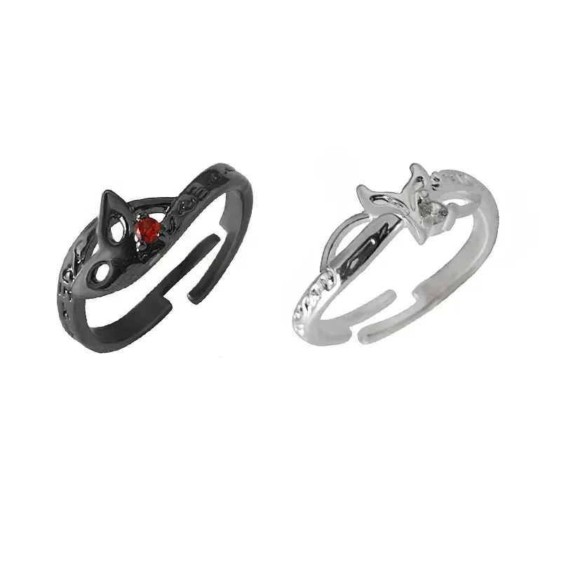 Juego GoroAkechi Crow JOKER Ren Amamiya Cosplay apertura ajustable pareja anillos accesorios regalos Envío Directo al por mayor