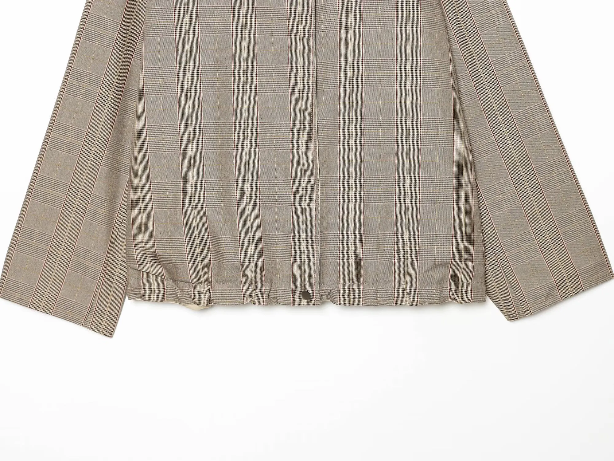 BSAY 2026 Herbst Damen Eleganter Wendewindbreaker mit Stehkragen, Langen Raglanärmeln und Seitentaschen, Alltägliche Oberbekleidung – Detail 17