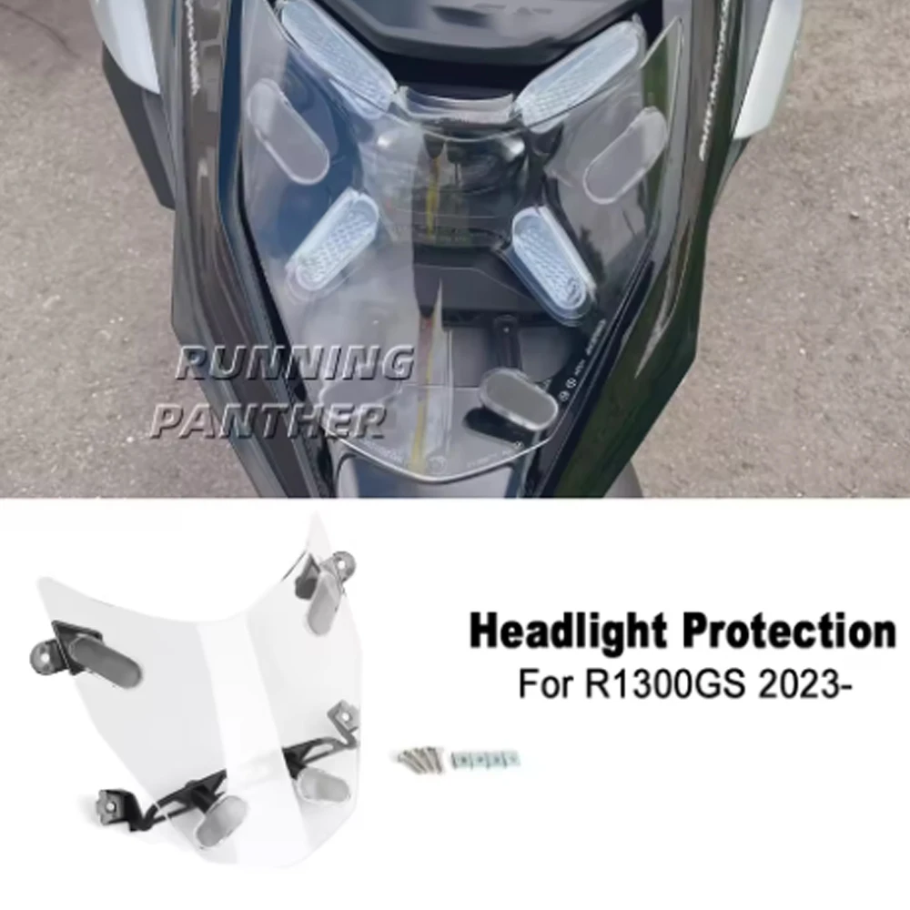

Headlight Protector Light Cover Protective Guard For BMW R1300GS R 1300 GS R1300 GS Motorcycle Accessories acrylic Head Light