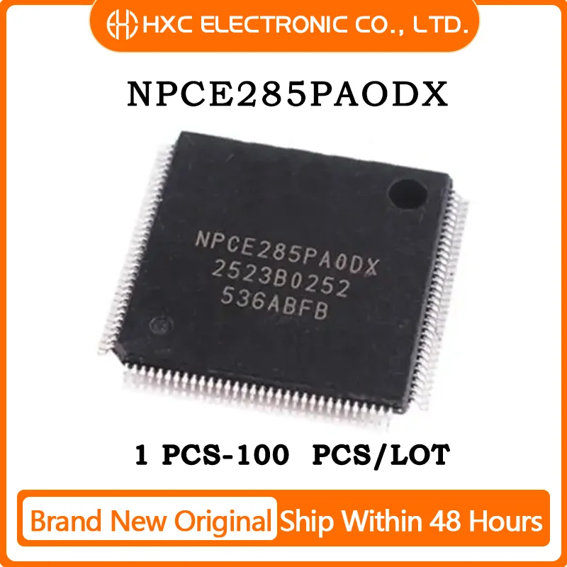 

1/5/10/50PCS 100% New NPCE285PA0DX NPCE285PAODX QFP-128 Chip