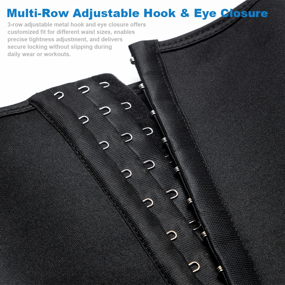 1PC 調節可能なネオプレンサウナスウェットウエストトレーナ - Sweat Waist Trainer Belt Neoprene のレビューと価格