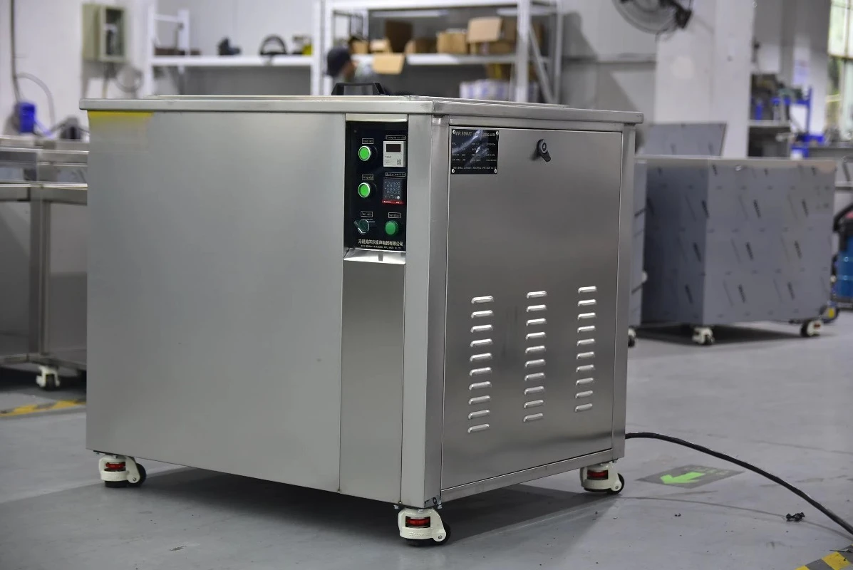 Industrial Ultrasonic Cleaner for Auto Parts DPF Engine Block Carbon Cleaning Machine with Oil Filter System 38L-5000L