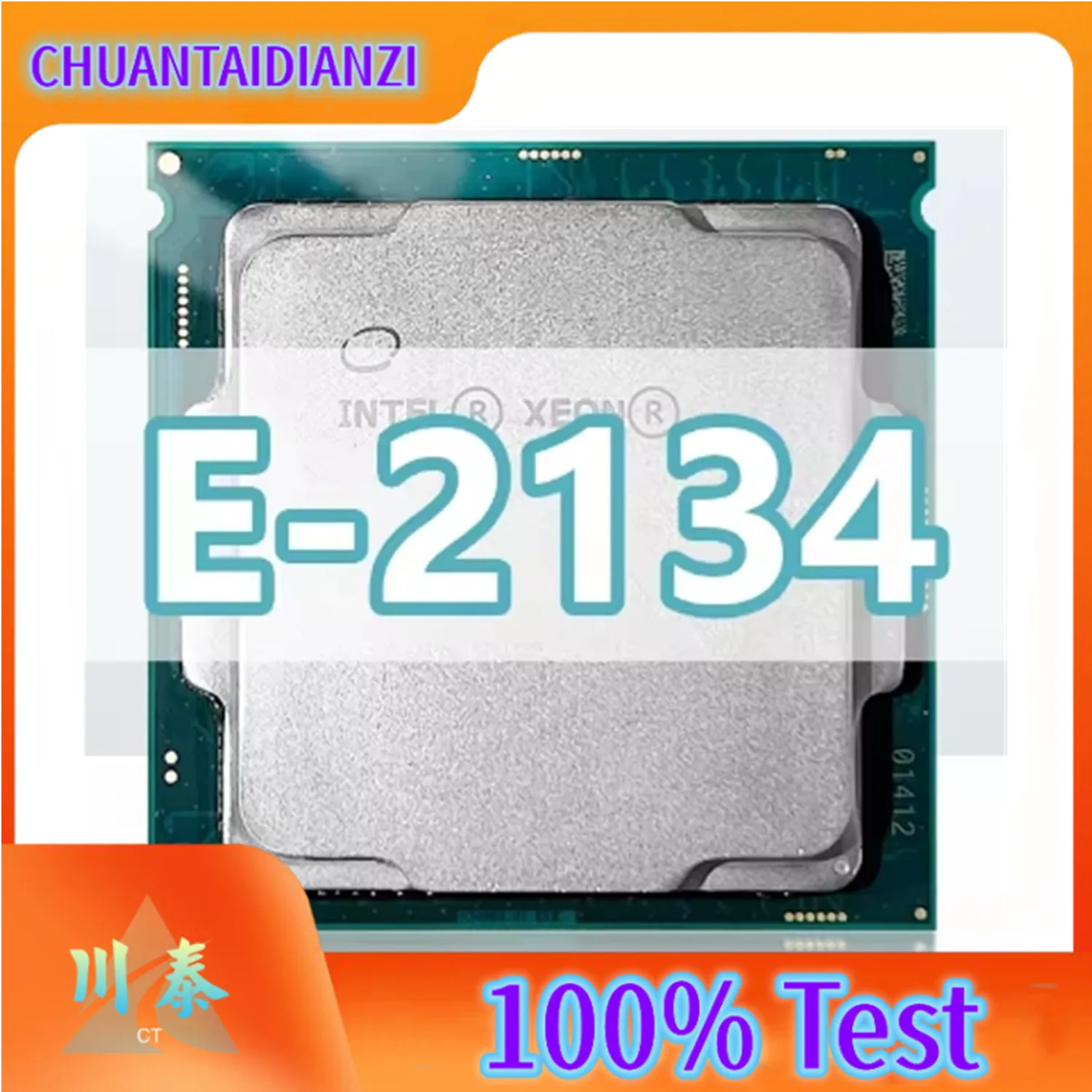 Xeon E-2134 CPU 4 Cores 8 Threads 3.50GHz 8MB 71W DDR4 LGA1151 For C246 Chipsets Server motherboard xeon E2134 processor