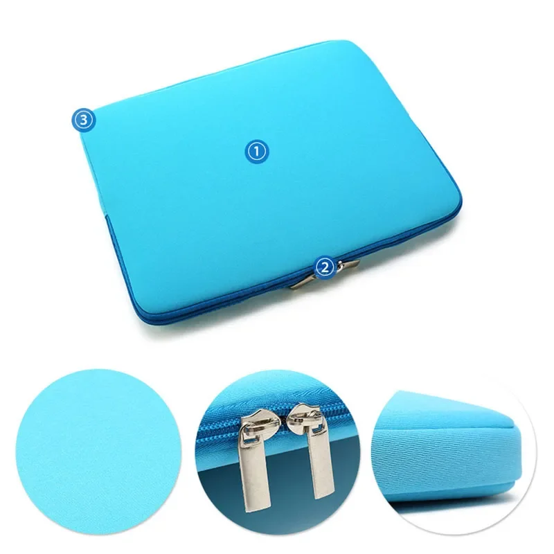 Laptop Pouch 11.6 inch-15.6 inch Lightweight Sleeve Bag for for Macbook Lenovo Asus HP Huawei Dell 11 12 14 inch Notebook Case