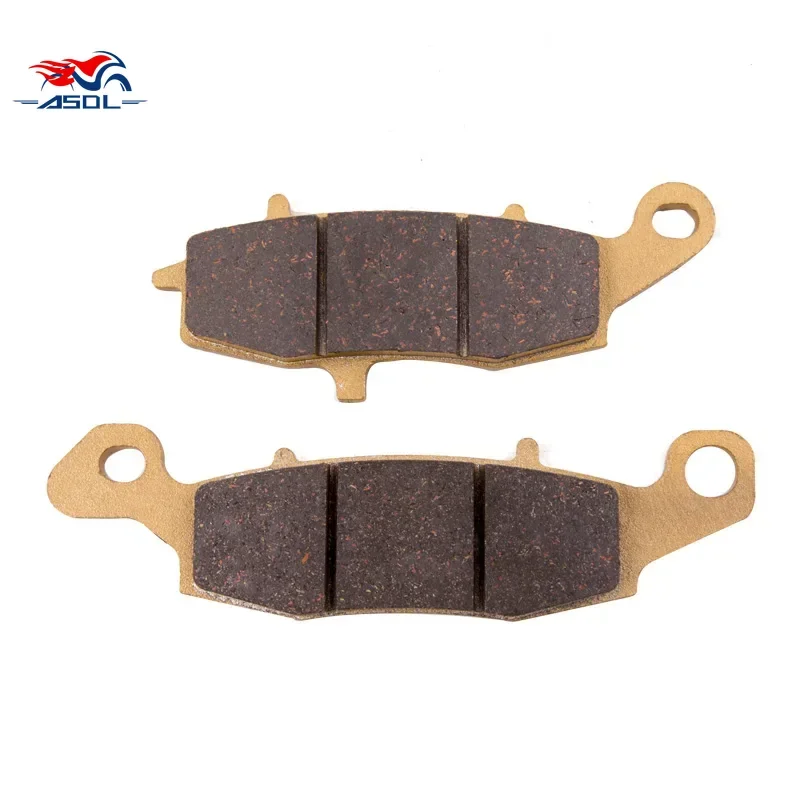 Motorcycle Ceramic Front and Rear Brake Pads Disc for Kawasaki ZR1100 ZR 1100 ZR1100B5 Zephyr 1100 RS 02